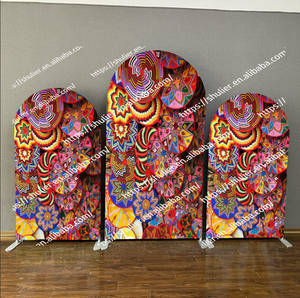 <strong>Customize</strong> Ethiopia <strong>Design</strong> Arch Covers Backdrop Cover for Party Cylinders Decorations Elastic Fabric Arch Photo <strong>Background</strong> - Product Image 2