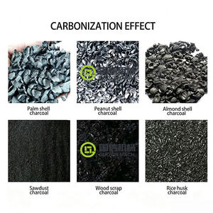 Horno industrial continuo de carbonización de carbón vegetal, horno de carbonización de cáscara de palma, horno de carbonización de carbón de madera - Product Image 3