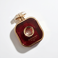 OEM ODM Nouveau moule Flacon de parfum en verre vide Forme irrégulière unique Couleurs personnalisées Boîte de luxe personnalisée Vente en gros