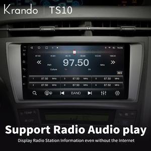 Krando Radio de coche de 9 pulgadas para <span class=keywords><strong>Toyota</strong></span> <span class=keywords><strong>Prius</strong></span> 3 2009-2015 unidad principal Android navegación GPS CarPlay inalámbrico DSP 4G tarjeta SIM autorradio - Product Image 6