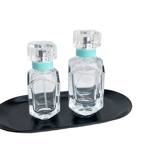Luxury Customized Unique <b>Empty</b> Perfume <b>Bottle</b> 30ml Screw Top Glass Perfume <b>Bottle</b> <b>Spray</b> - Product Image 1