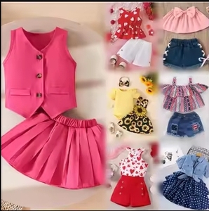Vestidos Infantis: Novos Modelos para Meninas, Roupas de Bebê Recém-Nascido, Vestido de Batizado para Crianças de 1 Ano - Product Image 1