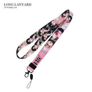 Correa de Nylon Larga para el Cuello con Diseño de Ídolos de KPOP, Correa para Teléfono, Porta Tarjetas, Correa Desmontable Colorida, Regalo para Fans - Product Image 3
