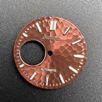 Nuovo Quadrante Scheletrato NH38 da 28,5 mm Verde Luminoso per Modifiche Orologi Meccanici