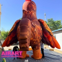 Ballon gonflable géant de poulet réaliste résistant aux UV, design DIY, pour animaux de ferme, figurine de dessin animé, poule gonflable géante