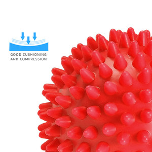 Pelota de masaje con púas para aliviar el dolor muscular, rodillo para la espalda, alivia el dolor de la fascitis plantar, terapia de puntos de tejido profundo, pelota de masaje - Product Image 5