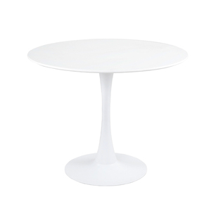 Mẫu Miễn Phí Trắng Hai Lớp Tam Giác Đen Plexiglass Hiện Đại Sợi Thủy Tinh Căn Cứ Oval Glass Top Bàn Ăn - Product Image 3