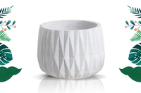 Vente en gros de pots de fleurs d'intérieur, pots de fleurs modernes de grande taille, pots de fleurs en céramique pour jardin, à prix avantageux