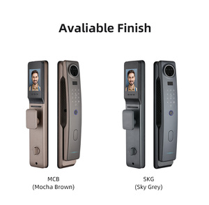 तुया 3 डी चेहरे की पहचान स्मार्ट लॉक हथेली नस फिंगरप्रिंट दरवाजा दर्शक कीलेस एंट्री होम सिक्योरिटी इलेक्ट्रॉनिक लॉक - Product Image 6