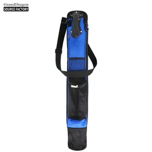 Çocuklar için özelleştirilmiş süper hafif naylon taşınabilir golf stand çantası