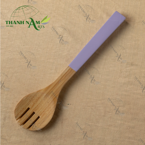 Cucharas de Bambú Clásicas de Alta Calidad para Ensalada, Color Personalizado, Ecológicas, Hechas a Mano, Utensilios de Cocina Duraderos, Venta al Por Mayor - Product Image 5
