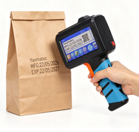 Imprimante jet d'encre portable Yaomatec pour la maison, avec logo personnalisé, pour codes QR, codes-barres, étiquettes, machine de codage par lots pour sacs en papier kraft