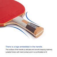 Vente en gros de caoutchoucs haut de gamme 3 étoiles raquette de Tennis de Table pour l'entraînement