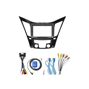 Meihua lettore autoradio portatile pannello cruscotto 2011-2015 per Hyundai Sonata <span class=keywords><strong>I40</strong></span> compatibile include cavo cablaggio - Product Image 2