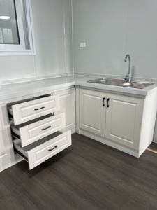 20 फीट 40 फीट पोर्टेबल मोबाइल प्रीफैब होम मॉडुलर लक्जरी विला फोल्डेबल लिविंग कंटेनर हाउस - Product Image 4