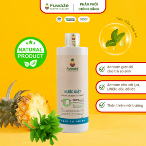 Détergent à lessive naturel et écologique de la meilleure qualité, respectueux de la peau pour les bébés, infusé d'huile essentielle de menthe, propriétés antibactériennes - Product Image 4