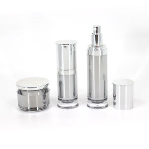 ชุดบรรจุภัณฑ์เครื่องสำอาง ขวดครีมบำรุงผิวหน้าและรอบดวงตา รูปทรงเห็ด ทำจากอะคริลิค  ขนาด 1 ออนซ์ 30 มล. 50 มล. พร้อมหัวปั๊ม - Product Image 5