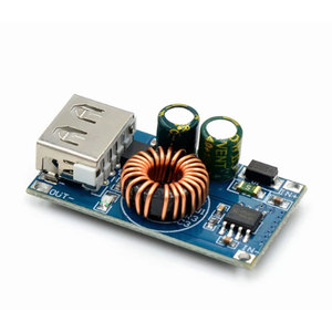 ยูเอสบี ดีซี บัคมอดูล 12V 24V ถึง 5V QC3.0 บอร์ดชาร์จเร็วสำหรับชาร์จโทรศัพท์มือถือ DIY อิเล็กทรอนิกส์ - Product Image 1