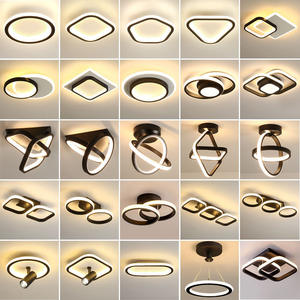 Лампа для гостиной в коридоре Современная подвесная Светодиодная потолочная люстра квадратная Потолочная люстра - Product Image 2