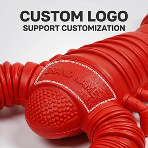 Custom Extra Large Red Lobster Rubber Chew <b>Toy</b> <b>for</b> Dogs Durable Novelty <b>Interactive</b> <b>Pet</b> <b>Toy</b> Indoor Use - Product Image 3