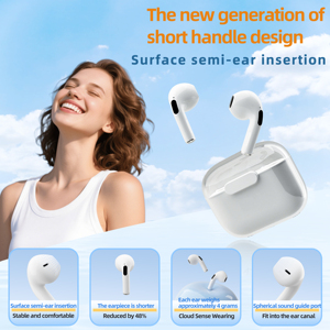 Tai nghe không dây TWS bán chạy nhất năm 2025 với <span class=keywords><strong>Bluetooth</strong></span> 5.<span class=keywords><strong>4</strong></span>, đèn LED hiển thị pin, chất lượng cao, giá thấp - kiểu đeo trong tai - Product Image 2