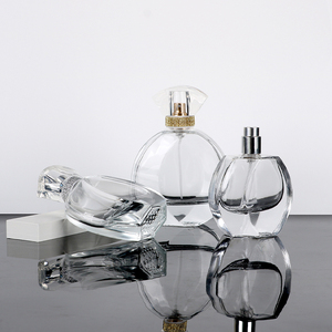 Perfume Bottle Customized Luxury Transparent <b>Glass</b> Perfume Packaging <b>Glass</b> <b>Container</b> Spray Bottle With Spray Cap - Product Image 2