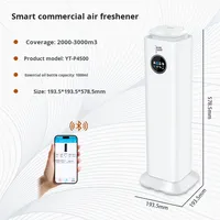 Diffuseur d'arômes électrique intelligent ODIS de luxe pour hall d'hôtel commercial, grande surface, sur pied, sans eau, à air froid pour huiles essentielles