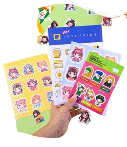 Cartoon Stickers Custom Shaped Self-adhesive Label Stickers Self-printing Die Cutting Customizable Peripheral