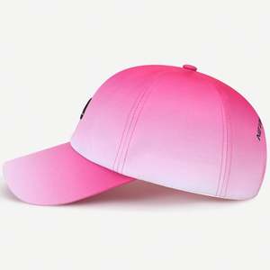 Gorra de Béisbol Impermeable de 6 Paneles, Color Verde Degradado, Elegante, 100% Poliéster, Bordado 3D, Unisex, Hebilla Dorada de Cobre, 2026 - Product Image 4