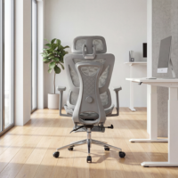Chaise de bureau ergonomique fonctionnelle en maille avec logo personnalisé, fournisseur OEM ODM pour les commandes de bureaux en gros en Arabie Saoudite