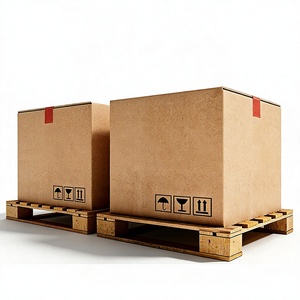 Boîtes en carton ondulé robustes personnalisables pour la logistique industrielle et le commerce électronique - Product Image 3