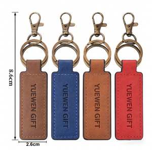 Llavero de Metal y Cuero PU con Logotipo Personalizado, Colorido y de Lujo, el Más Vendido en 2026, Ideal para Regalo - Product Image 2