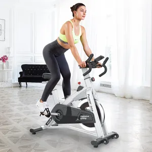 Snode 8729 Stationary Indoor Exercise Magnetic 13kg Flywheel Spinning Bike With Monitor