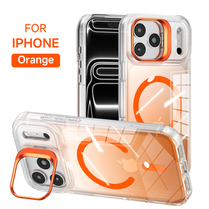 เคสชาร์จโทรศัพท์แบบแม่เหล็กแบบมีขาตั้งกล้องไล่ระดับสีสำหรับ iPhone 17 Air 18 PRO MAX 16 PLUS 15 14 <span class=keywords><strong>13</strong></span> - Product Image 1