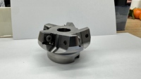 Tête de fraiseuse à face à 75 degrés, 8 cannelures, double face, indexable, outil CNC série SN1206, fer, garantie 3 ans, commande manuelle