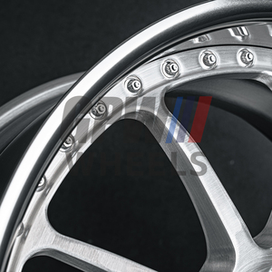 Jantes forgées GPW 2 pièces, finition argent brossé, 20 et 21 pouces, 5x112, à déport profond, pour BMW M5 M8 Audi S5 RS5 RS6 <span class=keywords><strong>RS7</strong></span> <span class=keywords><strong>Mercedes</strong></span> E63 - Product Image 4