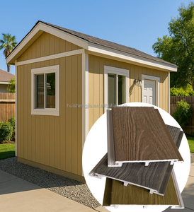 Phong cách hiện đại sử dụng ngoài trời co-đùn ASA PVC tấm ốp tấm bên ngoài Hội Đồng Quản trị Dễ dàng cài đặt vật liệu xây dựng WPC siding - Product Image 1