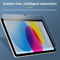 Protection d'écran en verre trempé anti-espion pour iPad Pro 11 / 13 pouces 2024 Installation sans bulles