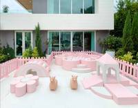 Nouveau design aire de jeux intérieure jouer bébé intérieur soft play centre location équipement soft play jeux intérieur