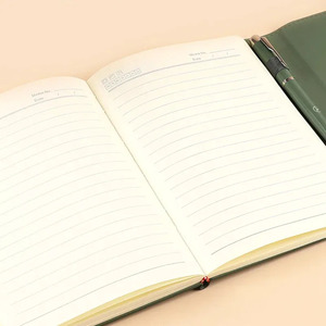 Mặt hàng khuyến mại PU máy tính xách tay kế hoạch Điều Hành Doanh nghiệp kinh doanh văn phòng phẩm quà tặng A5 Nhật ký tùy chỉnh văn phòng với bút Hộp Quà Tặng thiết lập - Product Image 6