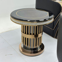 Canapés et fauteuils de luxe modernes pour salon, canapé en cuir véritable rembourré, meubles de salon pour villa