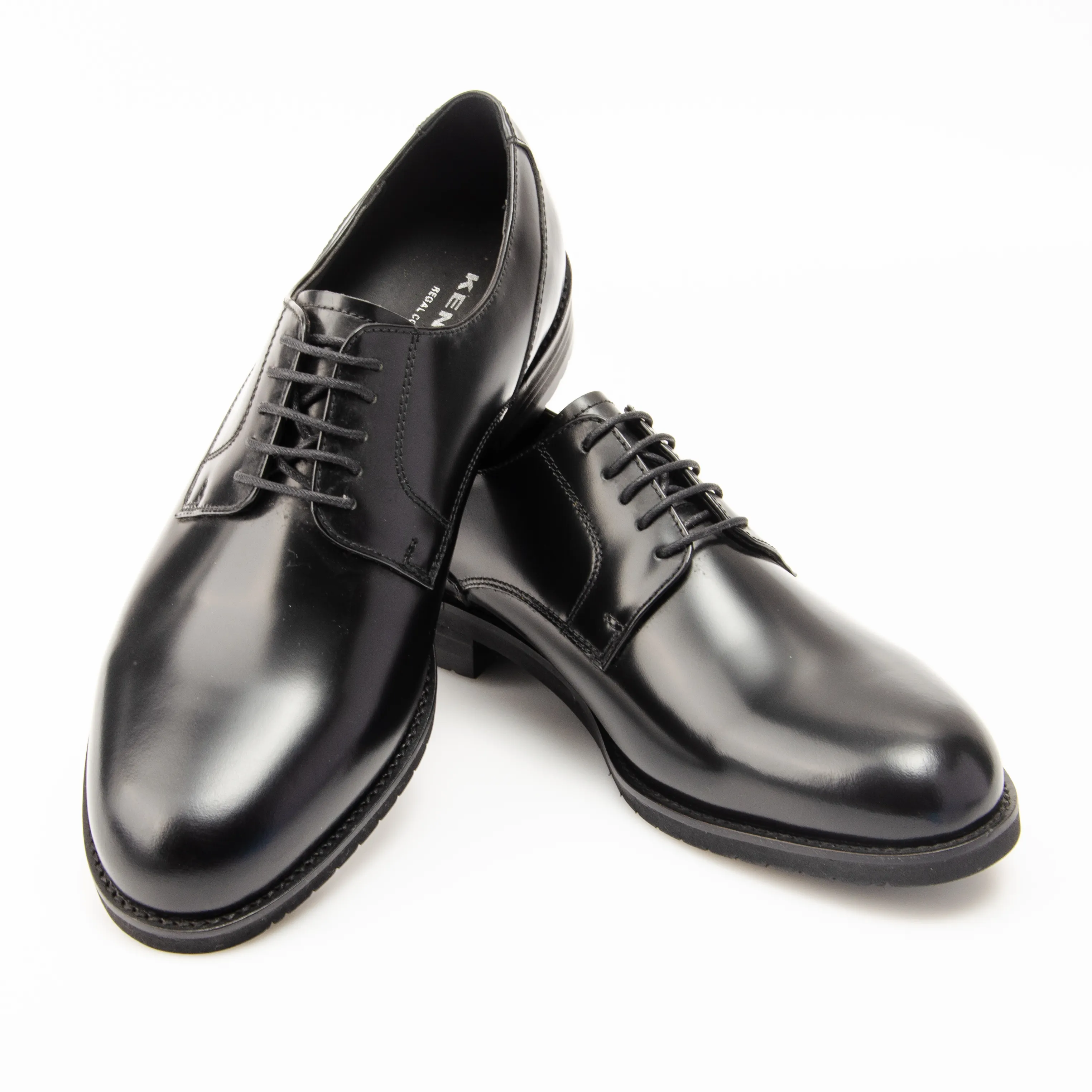 Party Wear Black Genuine Leather Formal Derby Men Dress Shoes Italian Leather