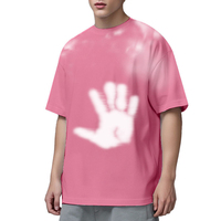 Nueva Camiseta Unisex de Algodón, Tejido Liso Teñido, Twill Grueso con Función de Cambio de Color Termocrómico