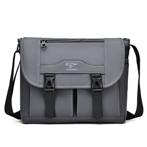 Sacs messagers vintage pour hommes, sac bandoulière Oxford, sac à bandoulière portable, imperméable, avec bandoulière, toutes saisons - Product Image 1