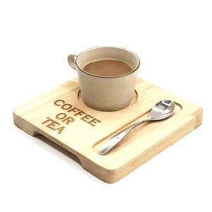 منتجات صديقة للبيئة رائجة البيع 2026، مجموعة أكواب خشبية بالجملة مع قواعد أكواب خشبية - Product Image 5