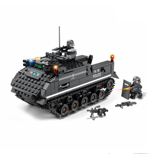 Khối Xe Xử Lý Bom 424 Khối Gạch Loạt Cảnh Sát Chất Lượng Cao Khối Xếp Hình Sáng Tạo Cho Trẻ Em - Product Image 4
