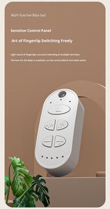 <span class=keywords><strong>Culla</strong></span> Elettrica Multifunzionale per Neonati con Telecomando, Altalena Elettrica 2-in-1, <span class=keywords><strong>Culla</strong></span> Oscillante per Bambini - Product Image 5