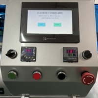 Oreiller horizontal gaufrette double sandwich biscuits emballage flux d'emballage Biscuit Machine d'emballage