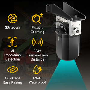 Stonkam Zoom không dây hệ thống <span class=keywords><strong>camera</strong></span> cho tháp cần cẩu với sàn Catwalk hỗ trợ người đi bộ phát hiện - Product Image 2