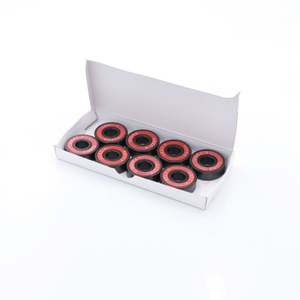 Rodamientos de Bolas para Patineta ABEC-9 con Anillos Recubiertos de Negro 8*22*7mm 608 2RS Rodamientos para Longboard - Product Image 4